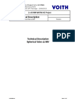 NAFR-TFV00-0000-TR Technical Description MIV Spherical Valve