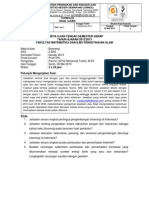 Soal Ujian Tengah Semester Bioenergi 2013 PDF