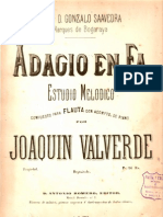 Adagio para Flauta y Piano Joaquin Valverde