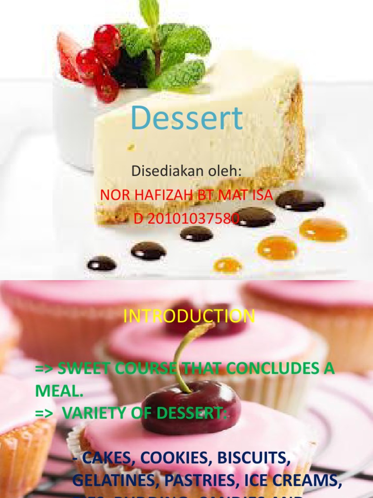 Dessert | PDF