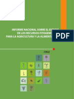 Informe Nacional Sobre El Estado Recursos Fitogenetico Chile