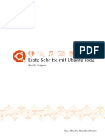 Erste Schritte Mit Ubuntu 10.04 - Zweite Ausgabe PDF