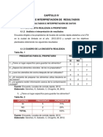 Resultados Encuesta Locales Comida Rápida