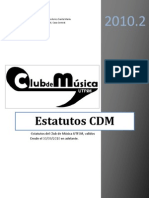 Estatutos CDM V3.1
