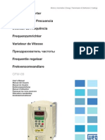 WEG Cfw 09 Manual Do Usuario 0899.5298 4.4x Manual Portugues Br