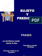 Sujeto y Predicado