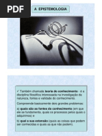 A Epistemologia