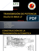 Transmisión de Potencia Isuzu D-Max LT