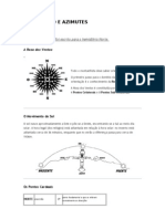 (Artigo) Orientação e Azimutes