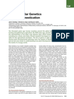 The Molecular Genetics of Crop Domestication
