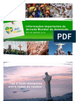 Informações Gerais JMJ Rio2013