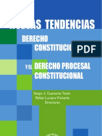 Nuevas Tendencias Del Derecho Constitucional y Derecho Procesal Constitucional