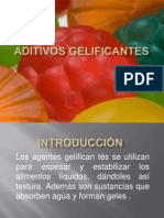 Aditivos Gelificantes