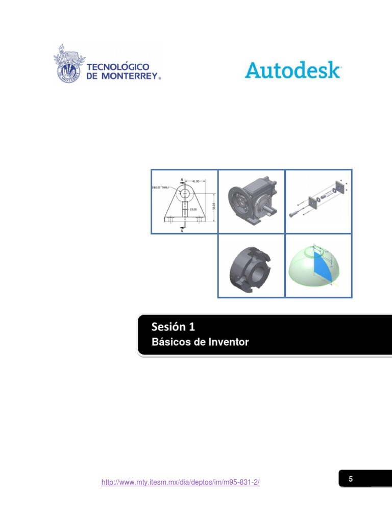 Ejercicios Básicos en Autodesk Inventor | PDF | Herramientas | Dimensión