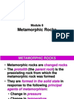 Module 8 - Metamorphic Rocks