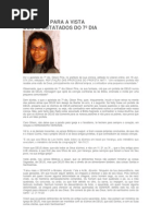 O COLÍRIO PARA A VISTA