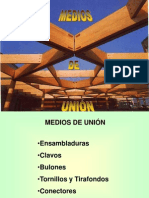 Maderas - Medios de Unión