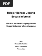 Download BelajarBahasaJepangSecaraInformalbyIrvanApriliansyahSN139628168 doc pdf