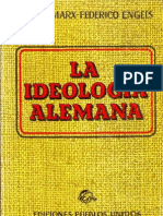 Marx - La Ideologia Alemana PDF