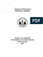 Format Proposal Skripsi 2013