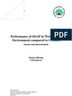 Performance of SOAP in Web Service Environment Compared To CORBA
