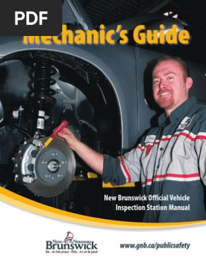 NB Vehicle Inspection Manual