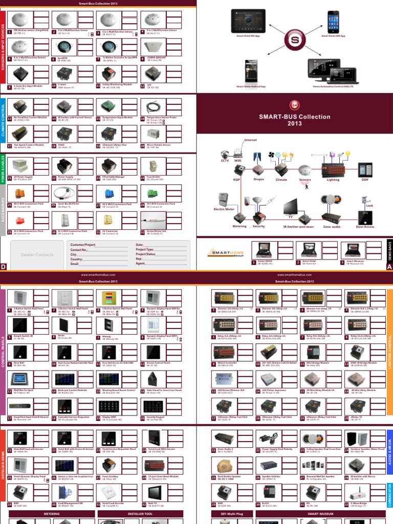 SmartBus Collection 2013 | Download Free PDF | Electrical Connector ...