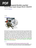 Download Tutorial Mengakali Hardisk Yang Bad Sector Tanpa Repair Dengan Hiren by Kudus Kab SN139649845 doc pdf