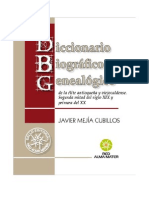 Diccionario Biografico y Genealogico 2012
