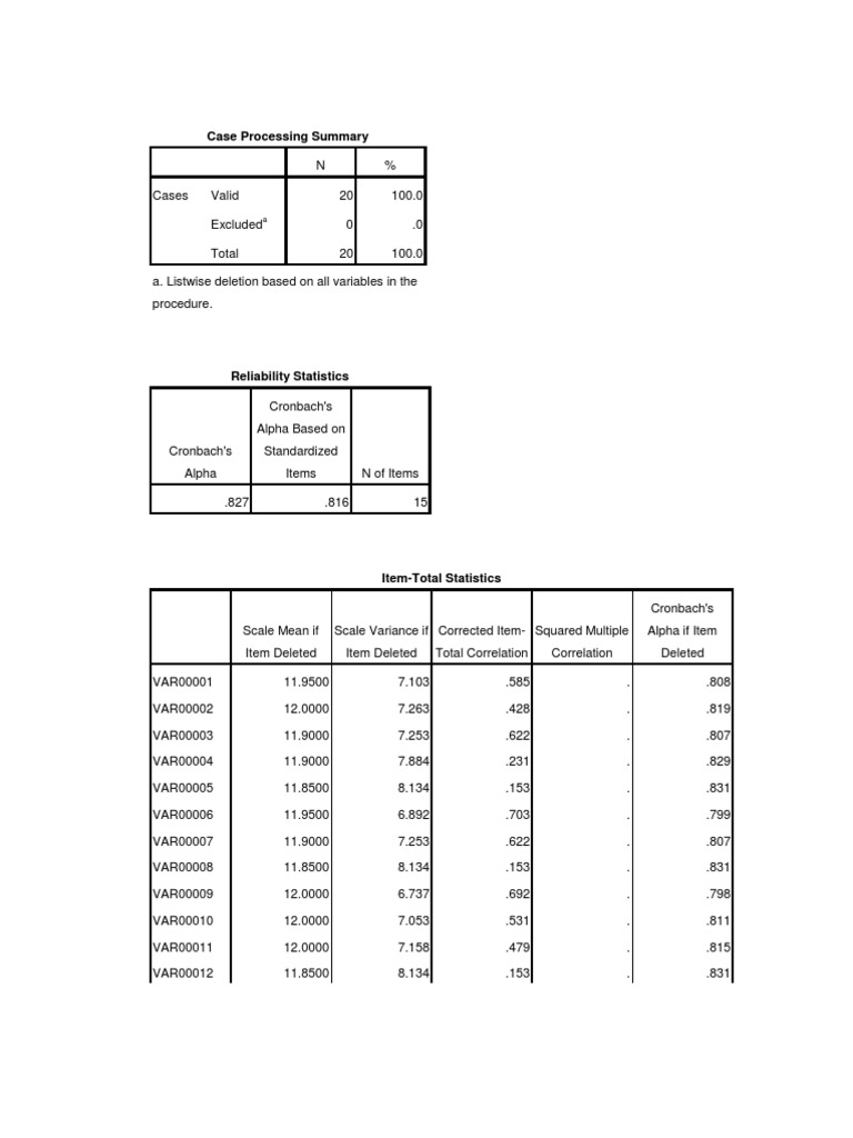 Case Processing Summary | PDF | Computers | Technology & Engineering