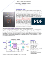 555 Timer IC Tester, 555 Timer Tutorial With Examples