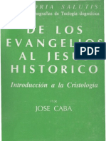 Caba Jose de Los Evangelios Al Jesus Historico