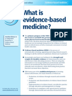 Evidence Based Medicine