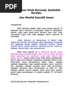 Download Kesesatan Barzanji  Qashidah Burdah  Maulid Sanam by Nashir Al Albani SN13967978 doc pdf