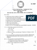 Data Structures and Algorithms2011