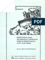 Perhitungan Biaya Alat Berat PDF