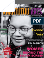 Kwantunthu Arts Magazine August 2012