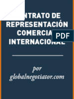 Contrato de Representación Comercial Internacional