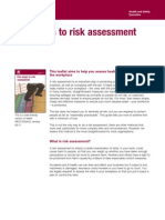 Five Steps to Risk Assessment HSE