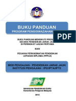 Buku Garis Panduan Ppg2012