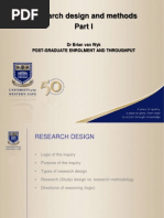 Research and Design I