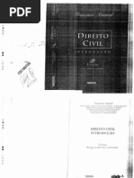 Direito Civil Francisco Amaral - Até Capítulo VI | PDF