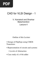 CAD For VLSI Design - 1: V. Kamakoti and Shankar Balachandran