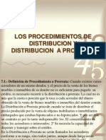 TemaVII-Distribucion en Procesal Civil Dom.