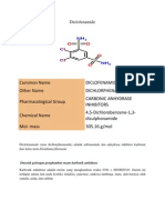 Diclofenamide Karbonik Anhidrase