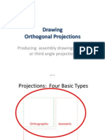 Engineering Drawing Lesson 3-Orthogonal Projections