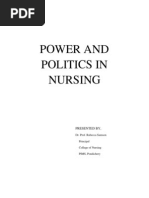 Download Power and Politics in Nursing by Rufus Raj SN139707374 doc pdf