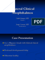 Clinical Anophthalmos