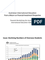 Revitalising The Australian International Education Industry