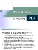 Matched Filter